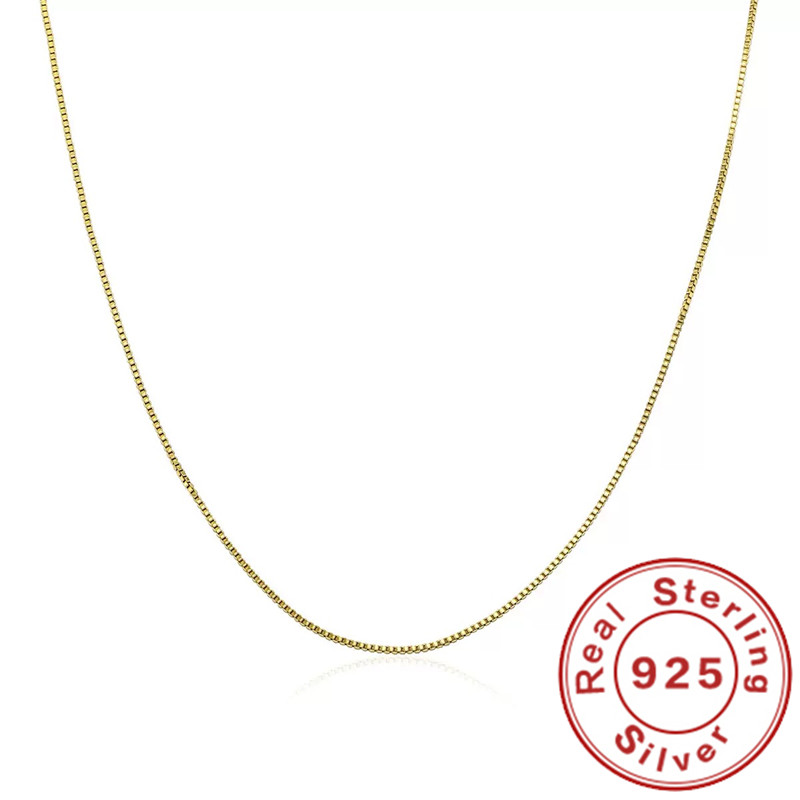 925 Sterling Silver Necklace G - Bar Cart Gold 评论和价格