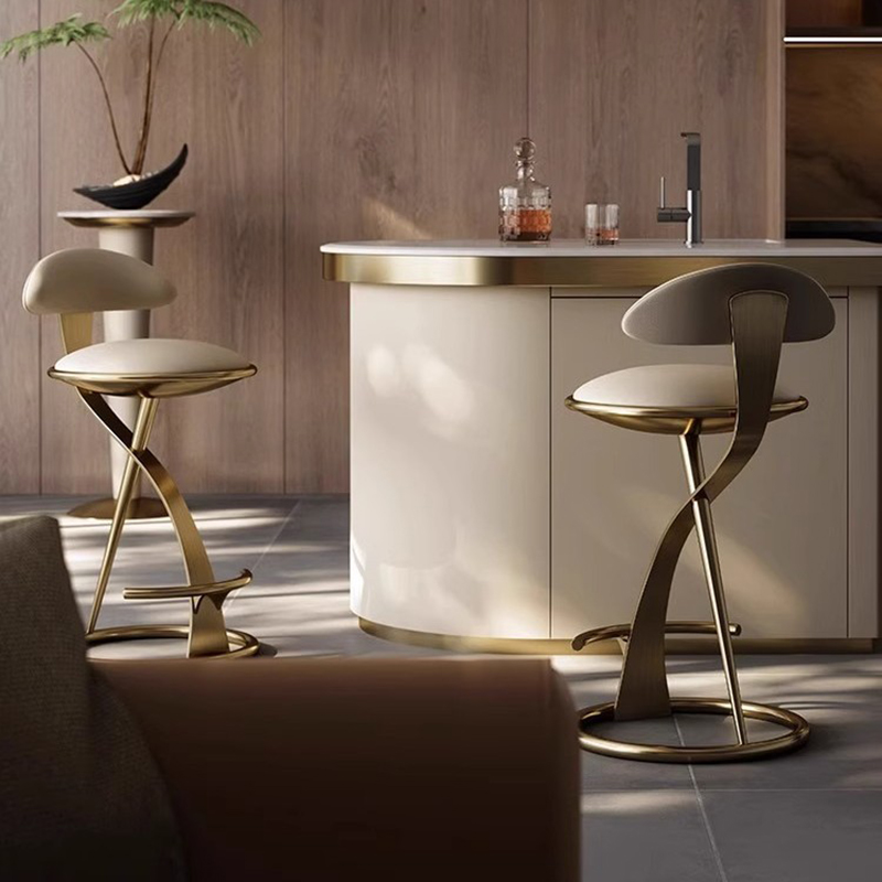 Luxury Modern Bar Stool with G - Home Bar Stools 评论和价格