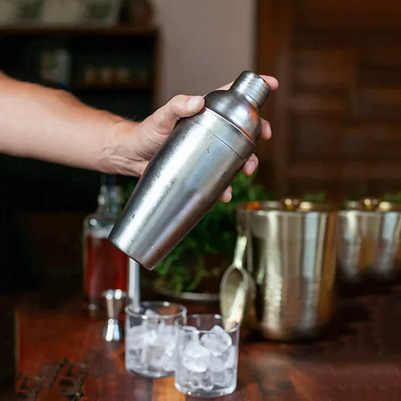 3/6pcs Cocktail Shaker Stainle - Boston Shaker Set 评论和价格