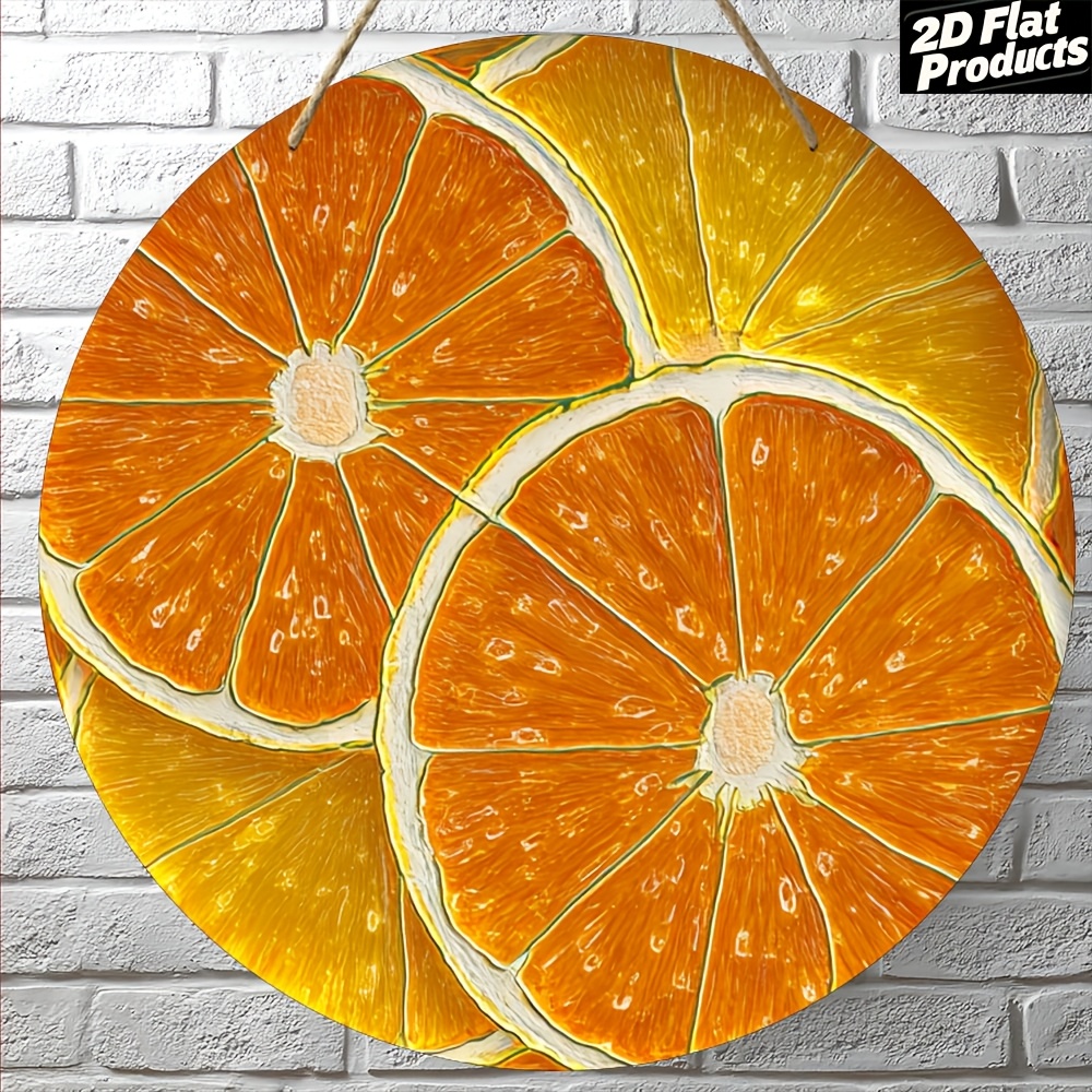 Modern Orange Aluminum Wall Ar - Home Bar And Kitchen 评论和价格