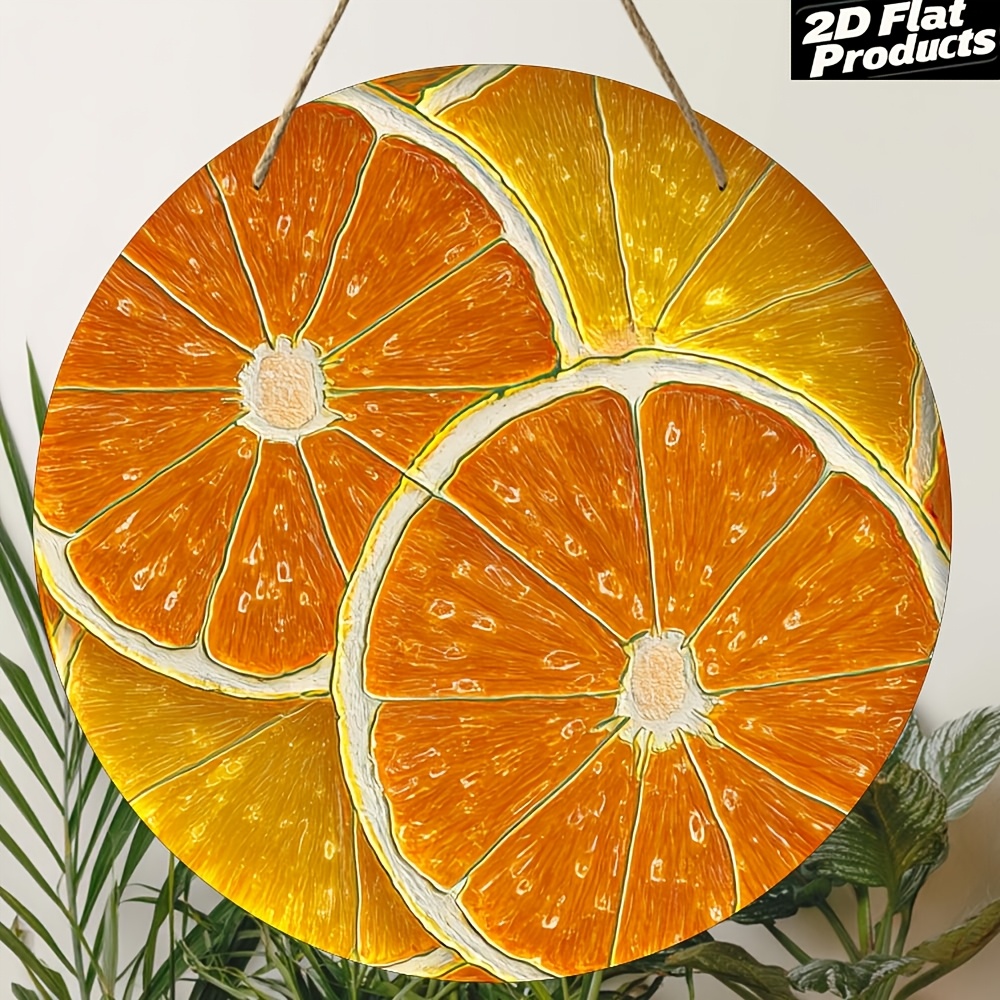 Modern Orange Aluminum Wall Ar - Home Bar And Kitchen 评论和价格