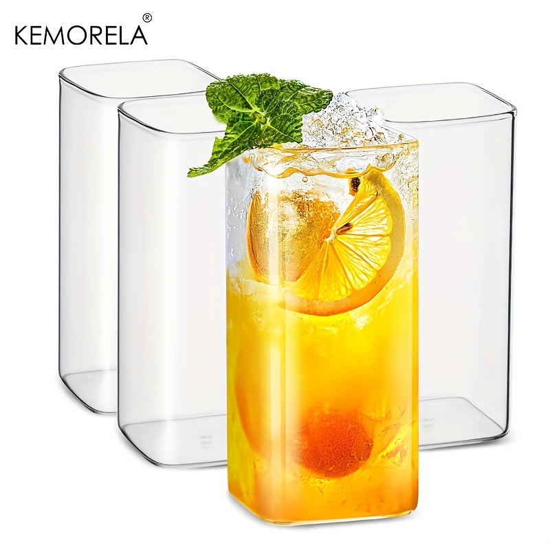4pcs Drinking Glasses Cups 15o - Highball Glass Set 评论和价格