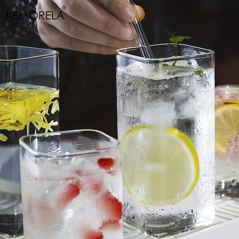 4pcs Drinking Glasses Cups 15o - Highball Glass Set 评论和价格