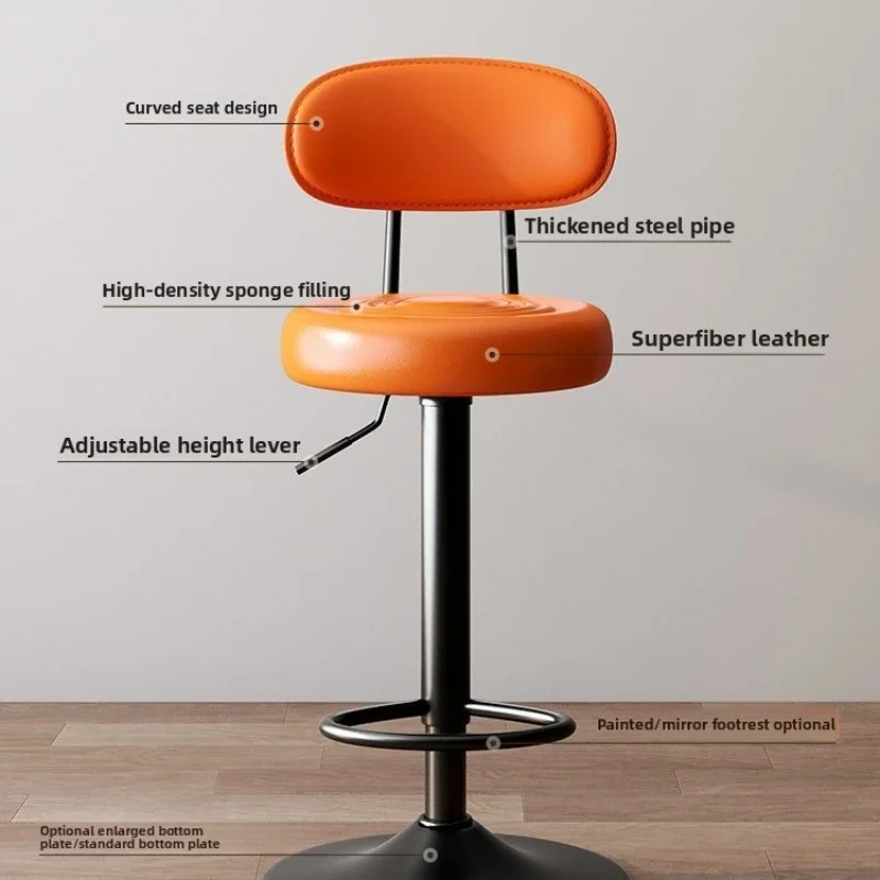 Internet celebrity Bar chair h - Home Bar Stools 评论和价格