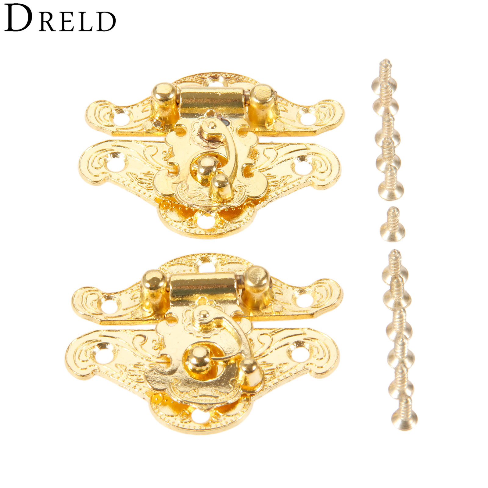 DRELD 2Pcs Antique Gold Box La - Bar Cart Gold 评论和价格