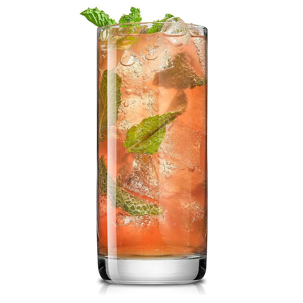Lead-Free Crystal Drinking Gla - Highball Glass Set 评论和价格