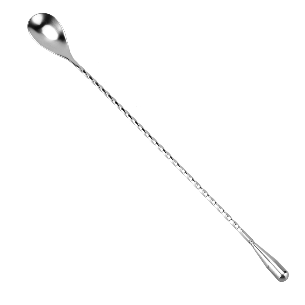 Stainless Steel Bar Spoon Long - Bar Spoon Twisted 评论和价格