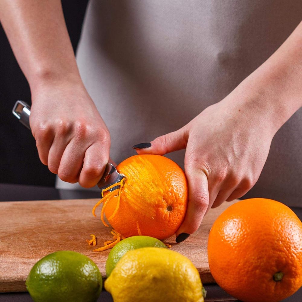 4-Piece Stainless Steel Lemon  - Peeler Channel Knife 评论和价格