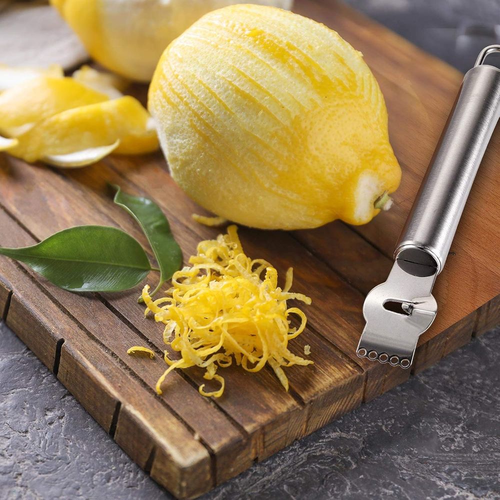 4-Piece Stainless Steel Lemon  - Peeler Channel Knife 评论和价格