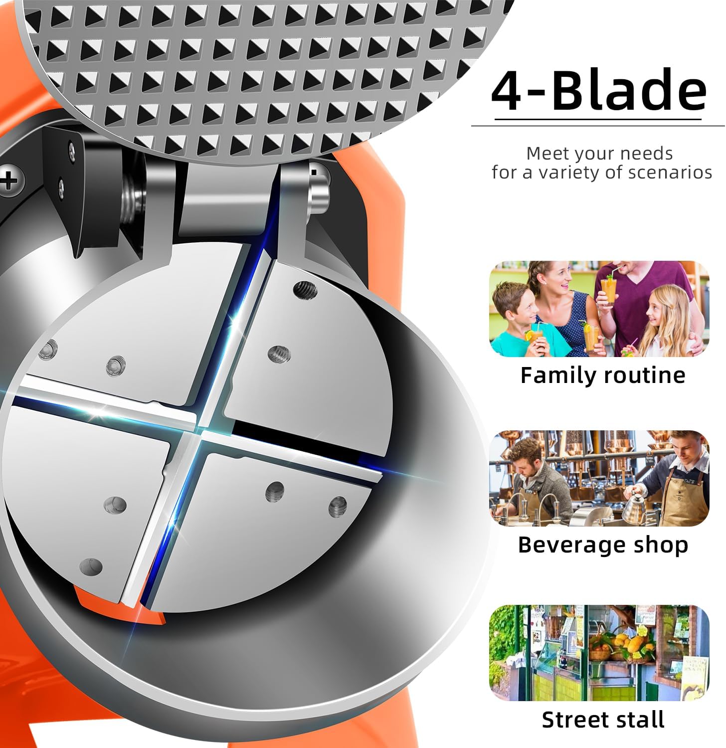 4-Blades Ice Shaver, Electric  - Ice Pick Pick 评论和价格