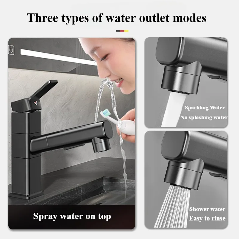 Pull Out Bathroom Faucet Hot a - Home Bar Sink 评论和价格