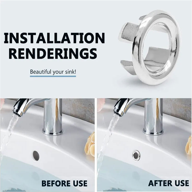 4Pcs Kitchen Bathroom Basin Ci - Home Bar Sink 评论和价格