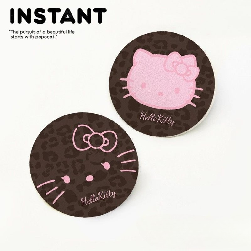 Hello Kitty Car Coaster Cartoo - Bar Mat Rubber 评论和价格