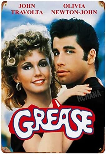 Grease Classic Movie Tin Sign, - Home Bar And Coffee 评论和价格