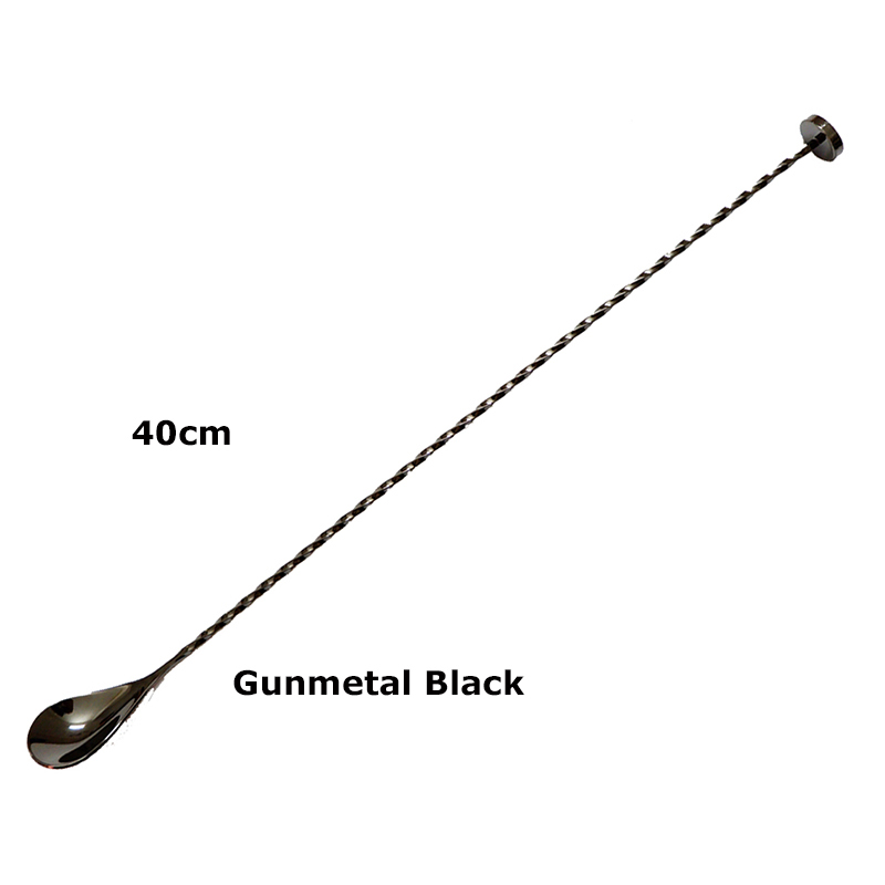 Free Shipping 40cm Stainless S - Bar Spoon Twisted 评论和价格