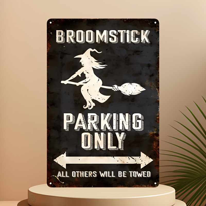 Vintage Halloween Metal Sign - - Home Bar And Kitchen 评论和价格
