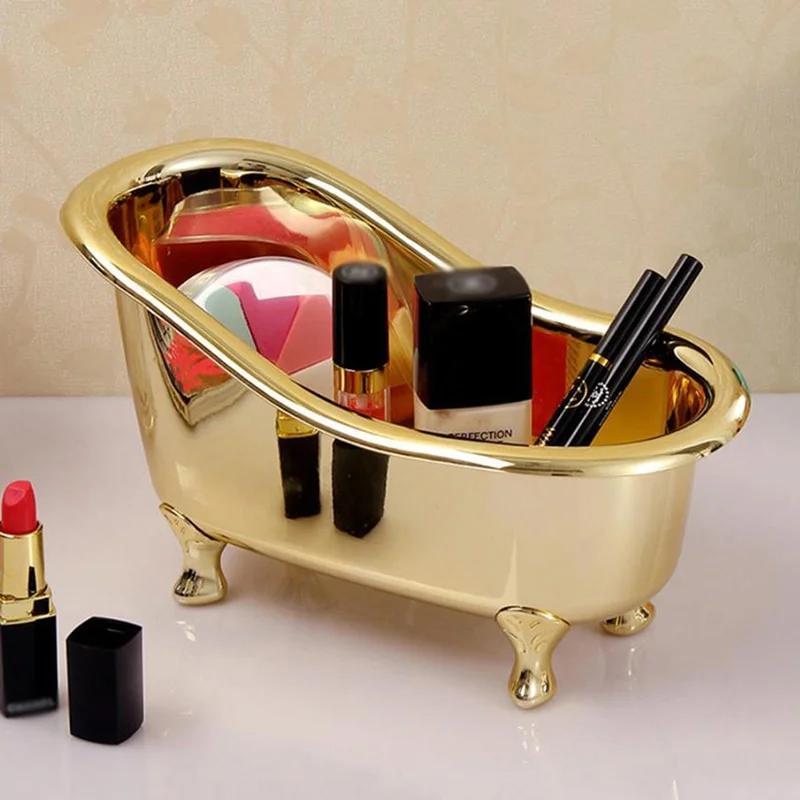 1pc Mini Bathtub Soap Jewelry  - Bar Cart Gold 评论和价格
