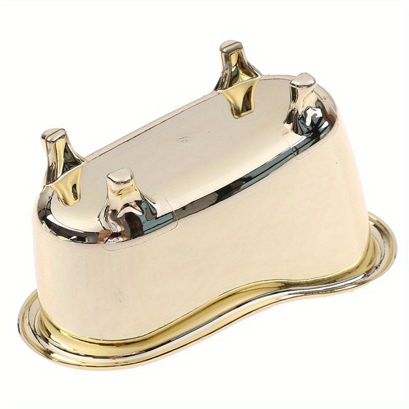 1pc Mini Bathtub Soap Jewelry  - Bar Cart Gold 评论和价格