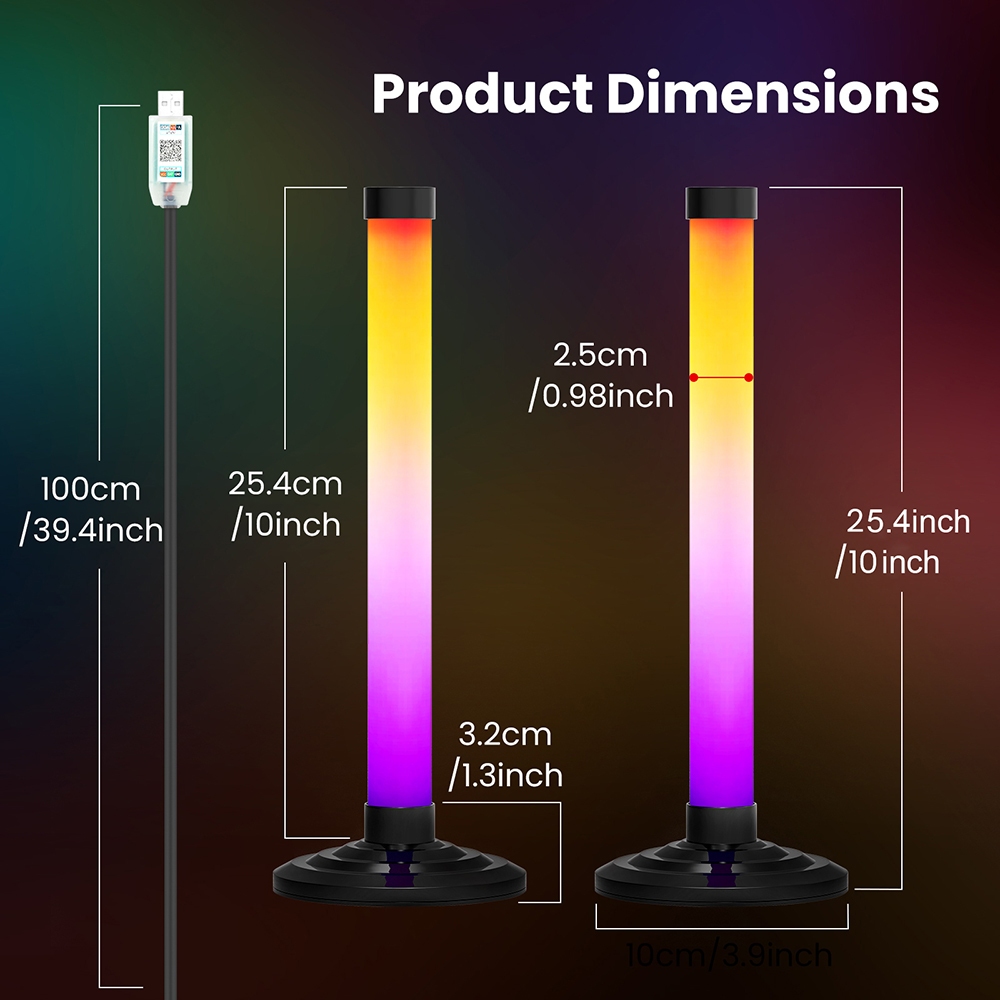 5V Smart LED Corner Floor Lamp - Home Bar And Theater 评论和价格