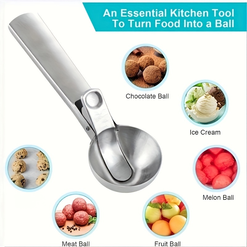 2PCS Ice Cream Spoon Stainless - Ice Pick Pick 评论和价格
