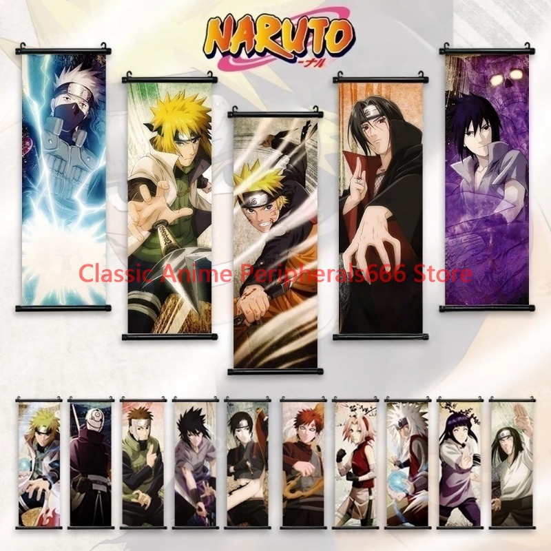 Naruto Hanging Painting Canvas - Home Bar Setup 评论和价格
