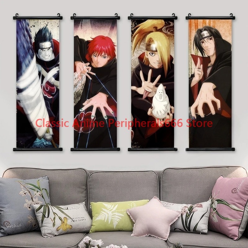 Naruto Hanging Painting Canvas - Home Bar Setup 评论和价格