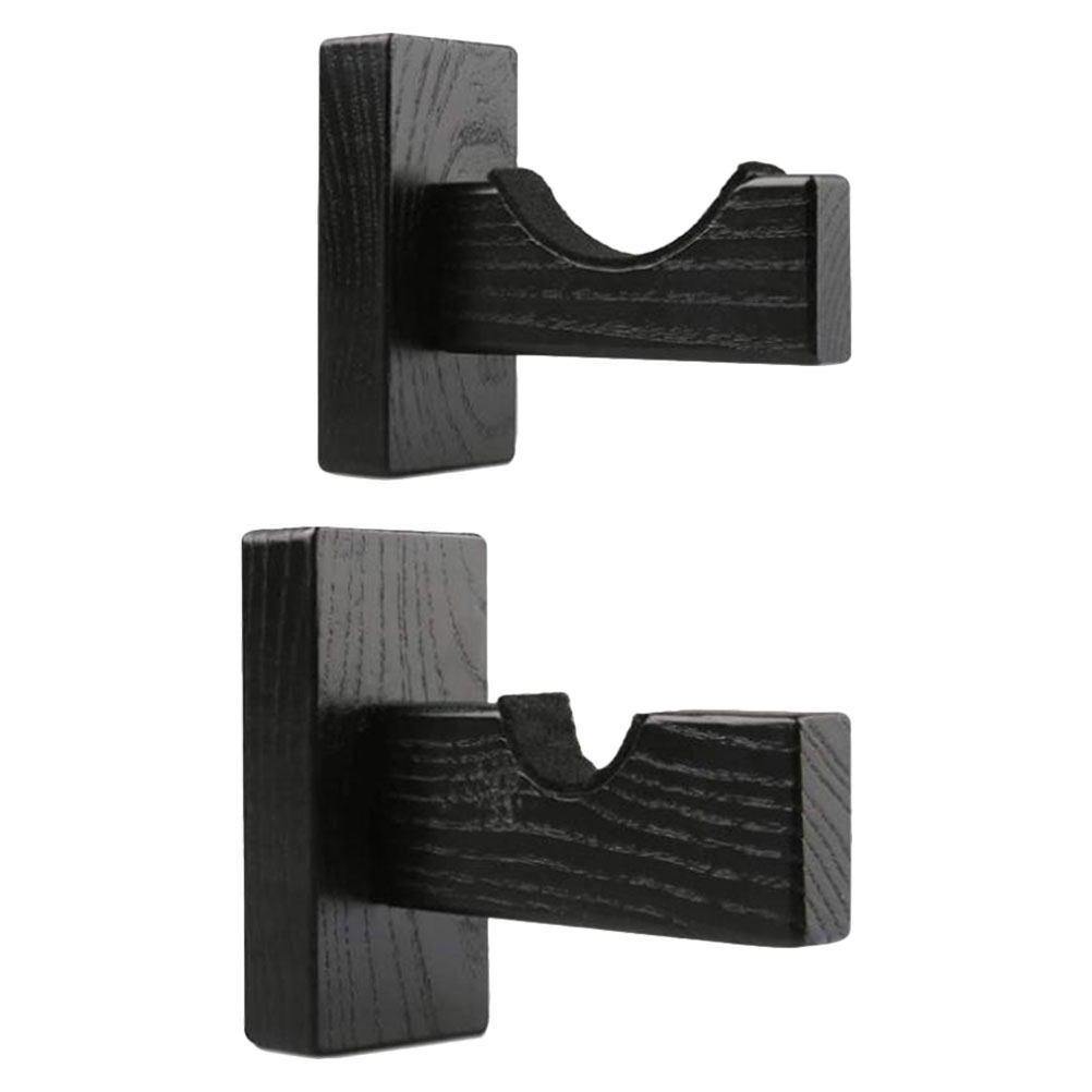2Pcs Wooden Baseball Bat Wall  - Home Bar Stand 评论和价格