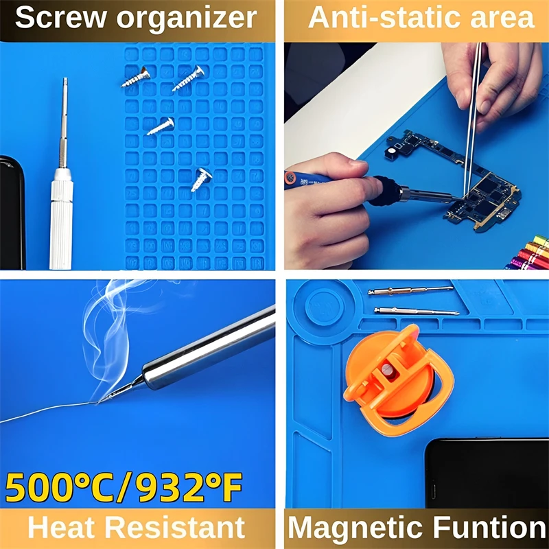 Silicone Soldering Mat ESD Ant - Bar Mat Rubber 评论和价格