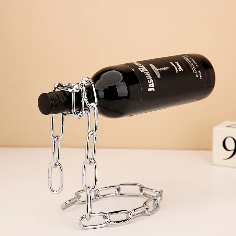 Creative Wine Bottle Rack Pers - Home Bar Setup 评论和价格