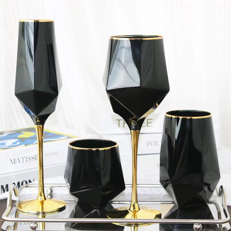 23 Ounces Black Blind Tasting  - Highball Glass Set 评论和价格
