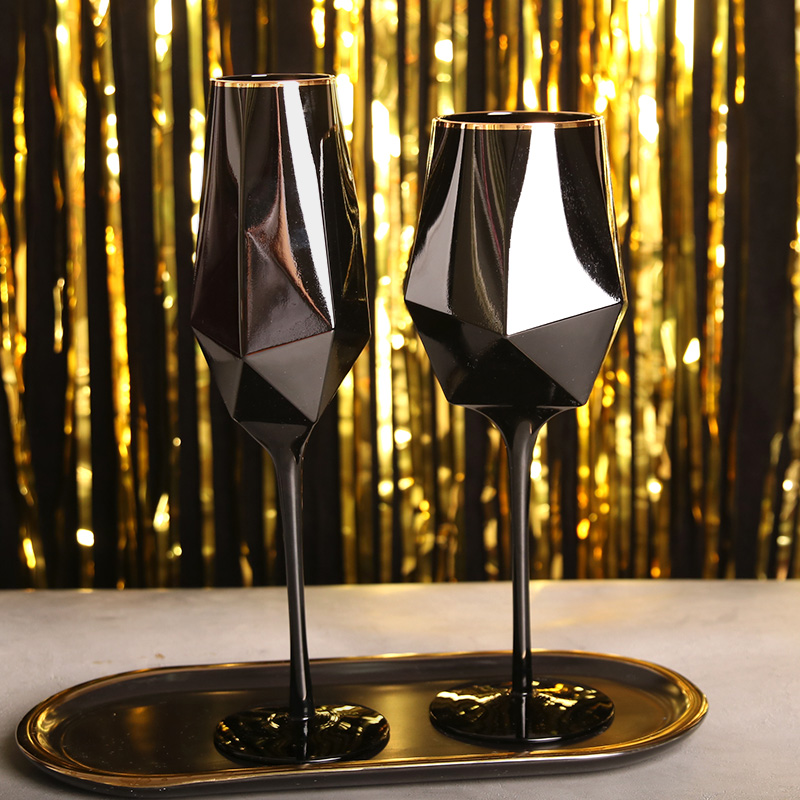 23 Ounces Black Blind Tasting  - Highball Glass Set 评论和价格