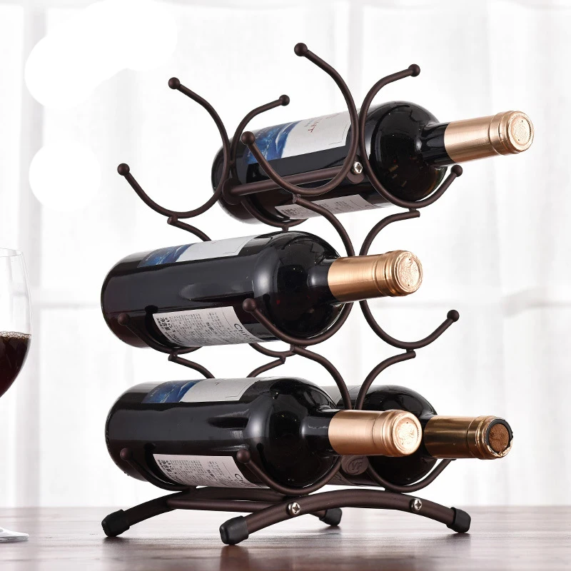Creative Red Wine Rack Home De - Home Bar Setup 评论和价格