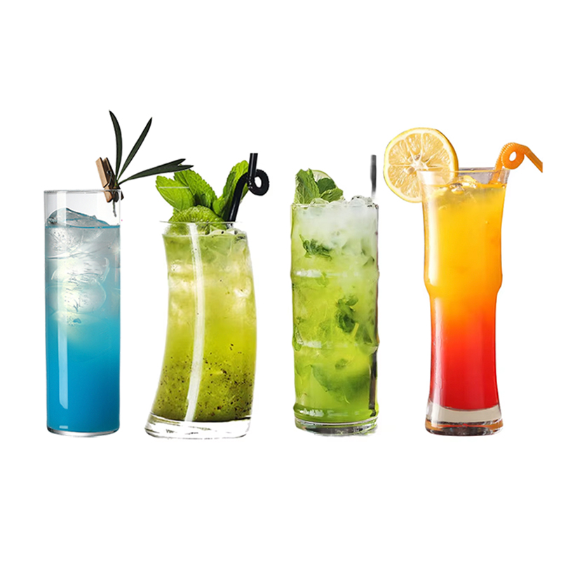 Lead Free Creative Glass Cryst - Highball Glass Set 评论和价格