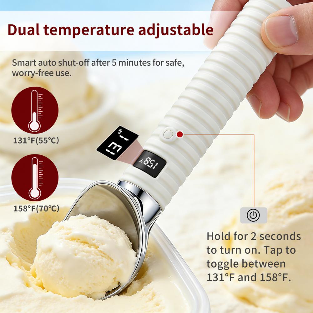 Electric Heated Ice Cream Scoo - Ice Pick Pick 评论和价格