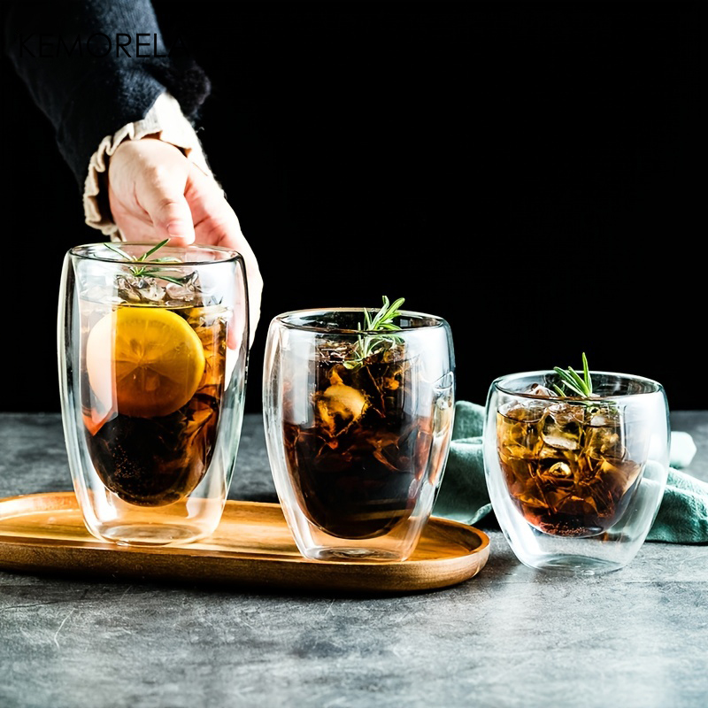 1PCS Heat-Resistant Double Wal - Highball Glass Set 评论和价格