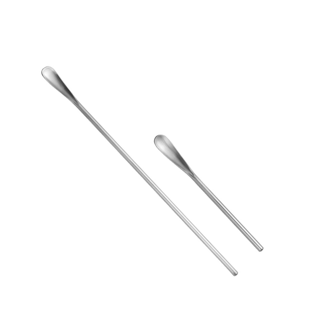 2Pcs Stainless Steel Cocktail  - Bar Spoon Twisted 评论和价格