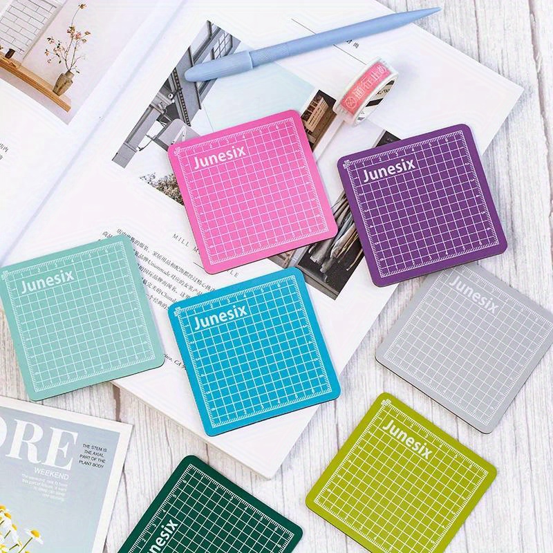 2Pcs Mini Cutting Pad Handmade - Bar Mat Rubber 评论和价格